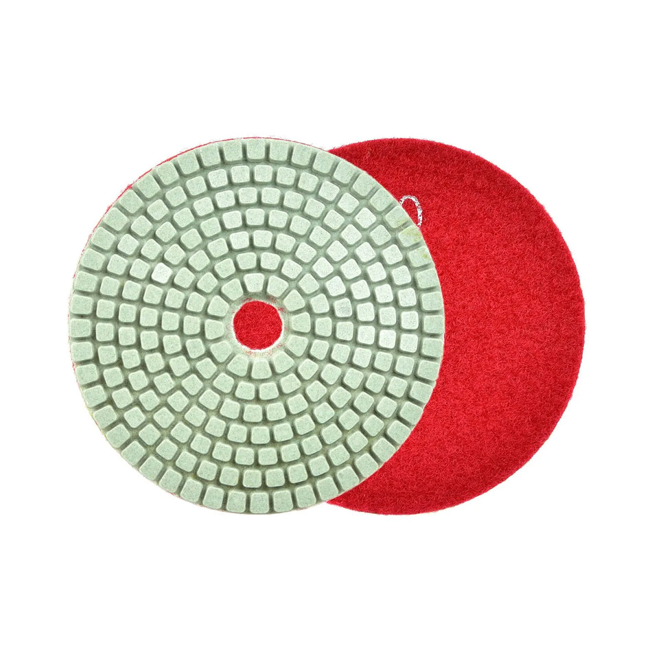 GEKO Diamant polijstpad 100 mm G400 nat gebruik