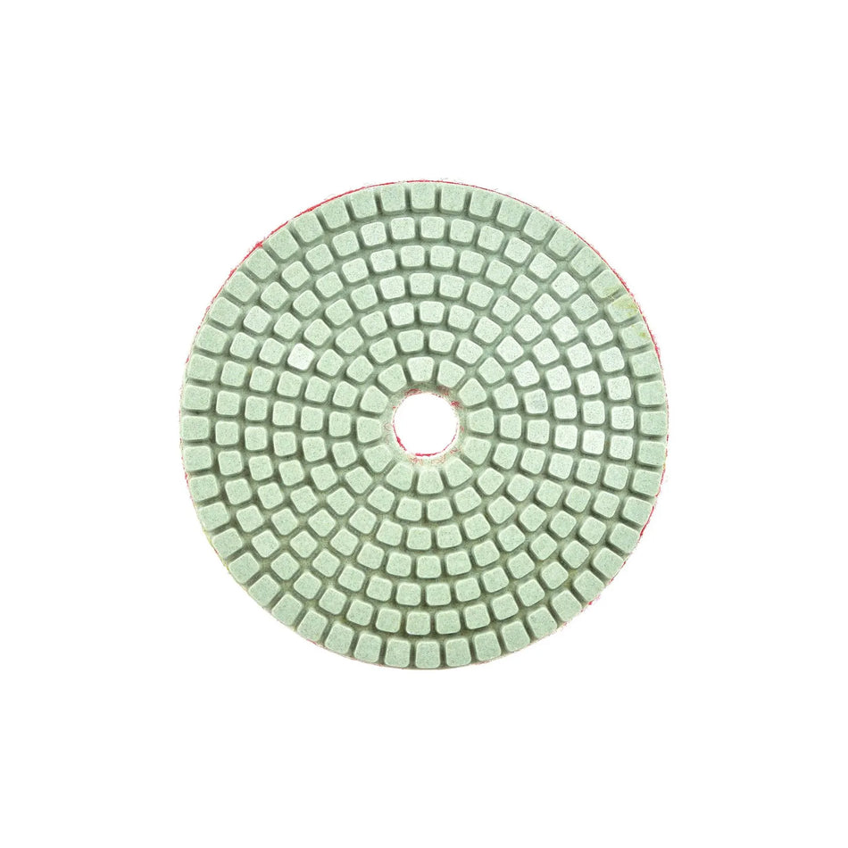 GEKO Diamant polijstpad 100 mm G400 nat gebruik