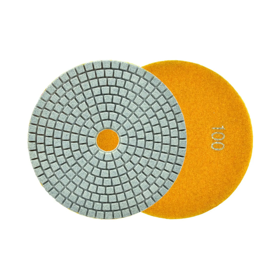 GEKO Diamant polijstpad voor nat polijsten 125 mm