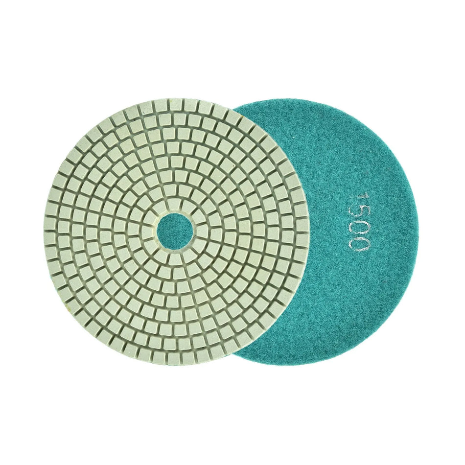 GEKO Diamant polijstpad 125 mm G1500 voor nat polijsten