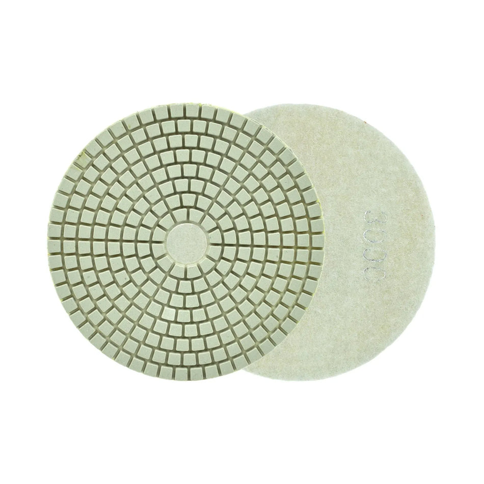 GEKO Diamant polijstpad 125 mm G3000 voor nat polijsten