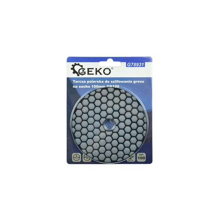 GEKO Diamant droge polijstpad 100 mm G100
