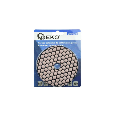 GEKO Diamant droge polijstpad 100 mm G400