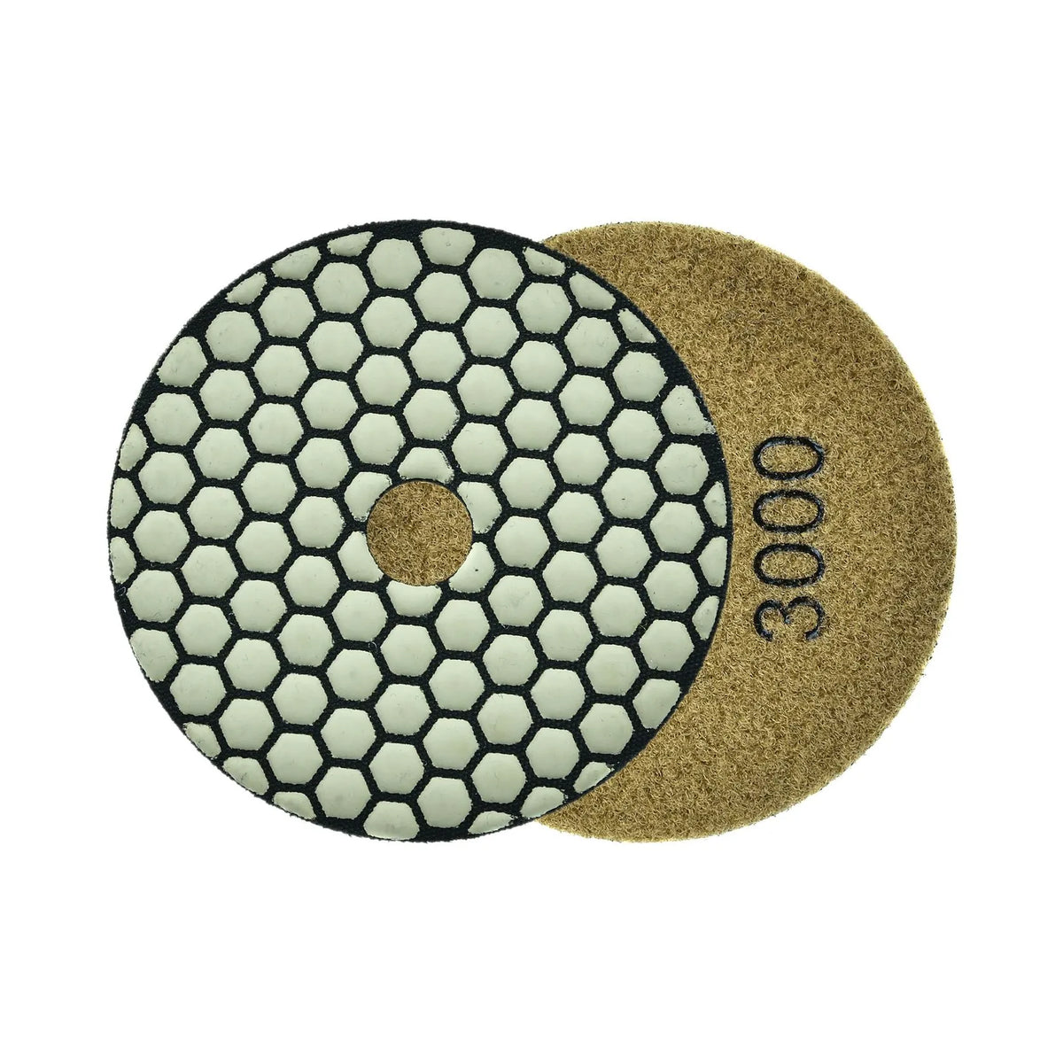 GEKO Diamanten droge polijstpad 100 mm G3000