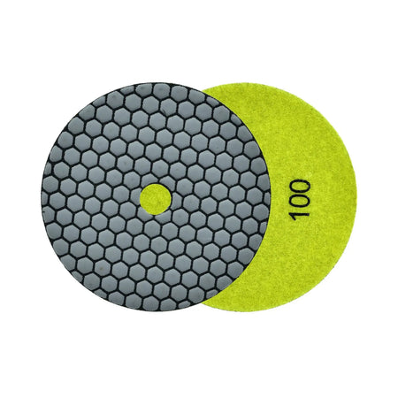 GEKO Diamanten droge polijstpad 125 mm G100
