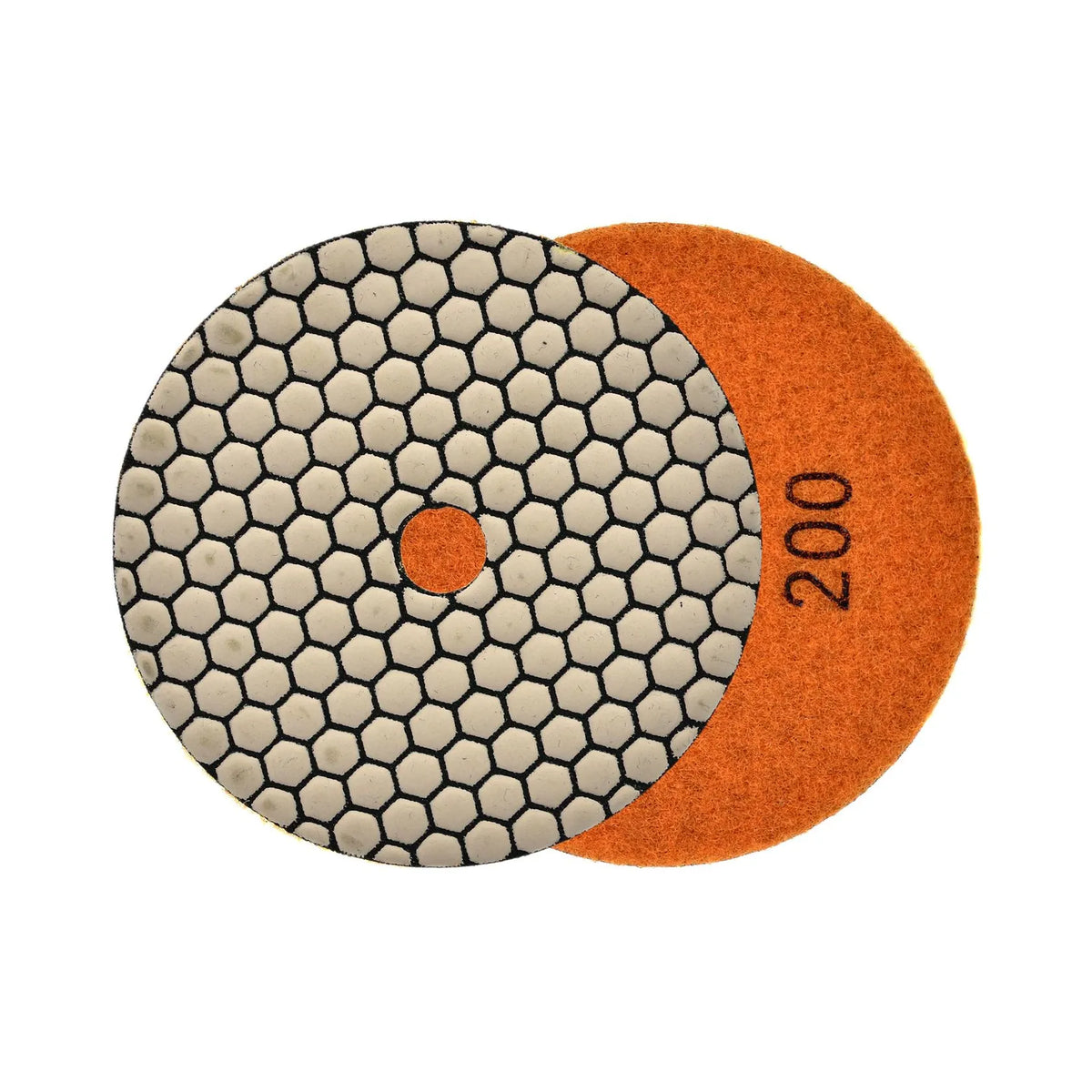 GEKO Diamanten droge polijstpad 125 mm G200