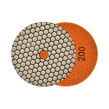 GEKO Diamanten droge polijstpad 125 mm G200