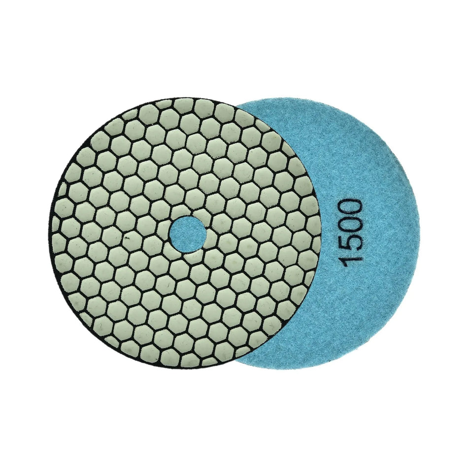 GEKO Diamant droog polijstpad 125 mm G1500