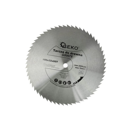 GEKO Cirkelzaagblad voor hout 600x32 mm 60 tanden