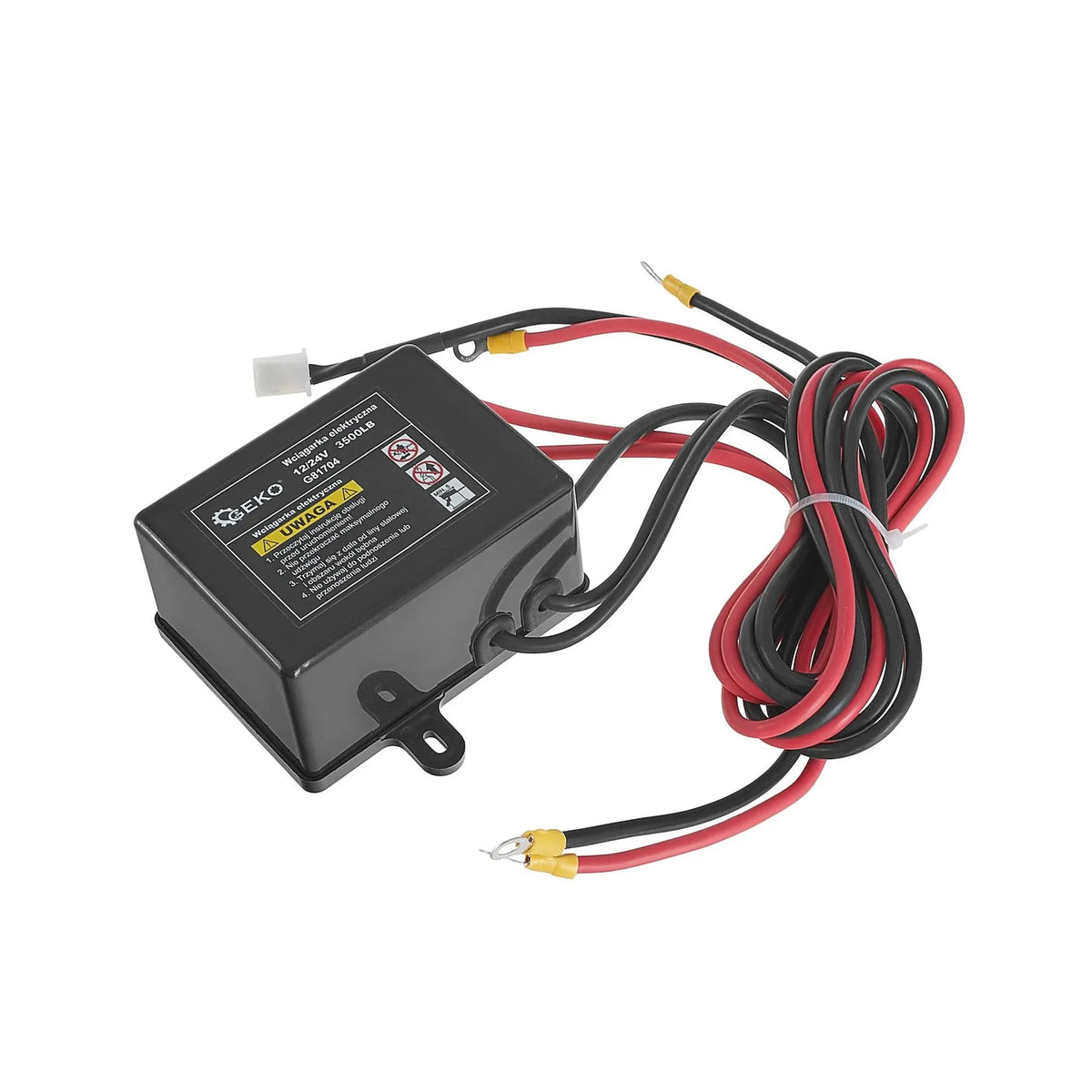 GEKO Elektrische lier 12 V 3500LB trekvermogen