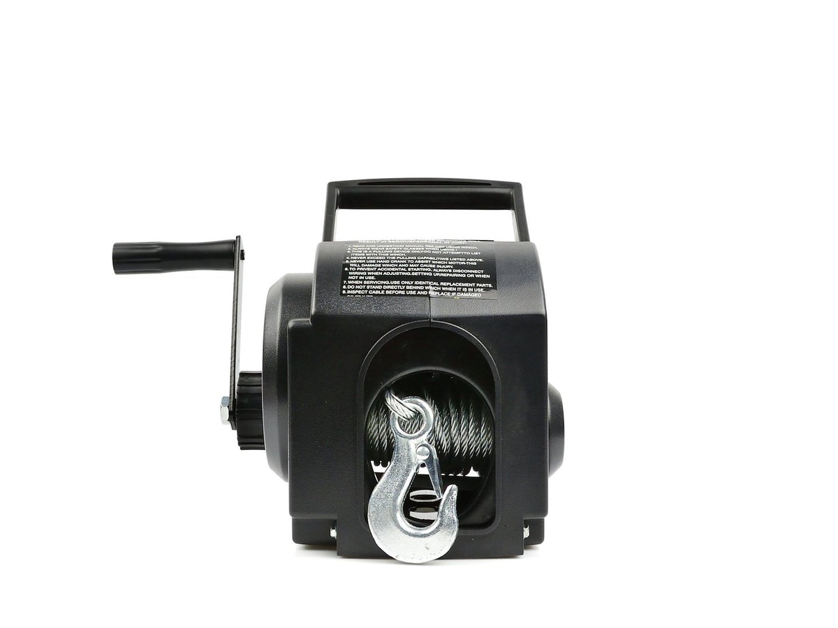 GEKO Elektrische Treklier 12 V 2000 lb 907 kg