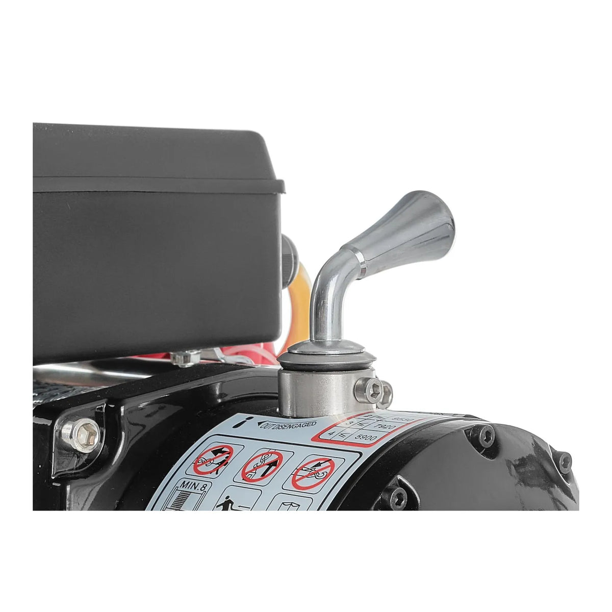 GEKO Elektrische lier 12 V met 5443 kg trekvermogen 12000LB