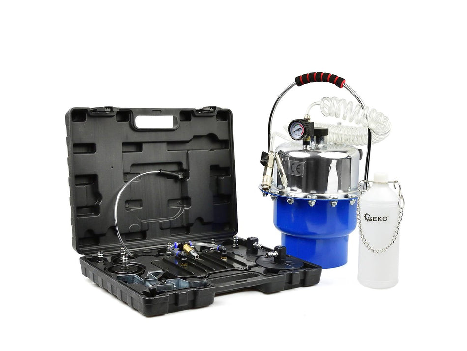 GEKO Pneumatische Remontluchter 10 Liter Met Adapterset