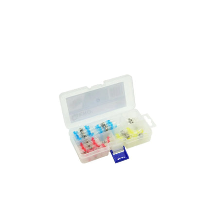 GEKO Set waterdichte krimpkousen met tin 100 stuks