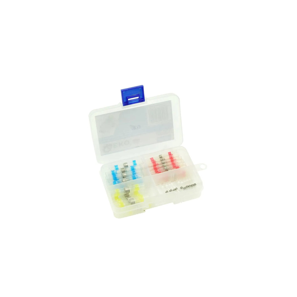 GEKO Set waterdichte krimpkousen met tin 50 stuks
