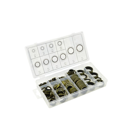 GEKO Set metalen-rubberen ringen 150-delig M6-M24