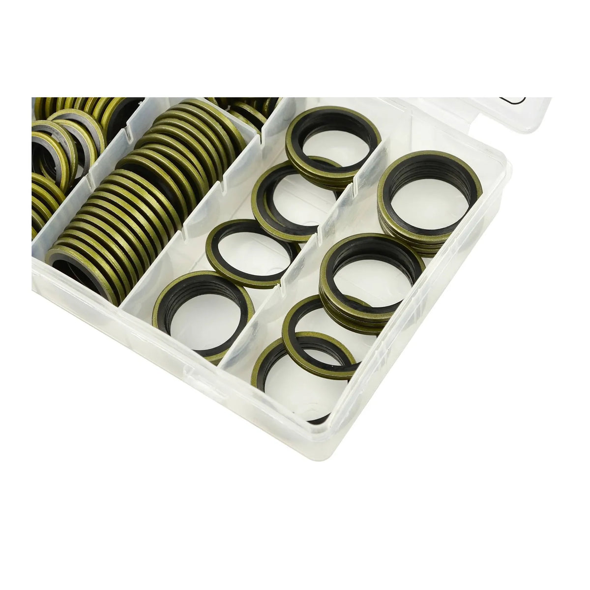 GEKO Set metalen-rubberen ringen 150-delig M6-M24