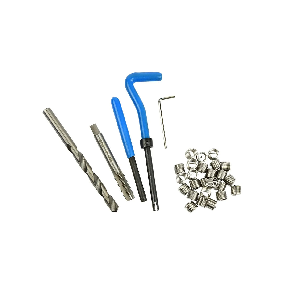 GEKO Draad reparatieset M8x1,25 met 30 spiraal inzetstukken