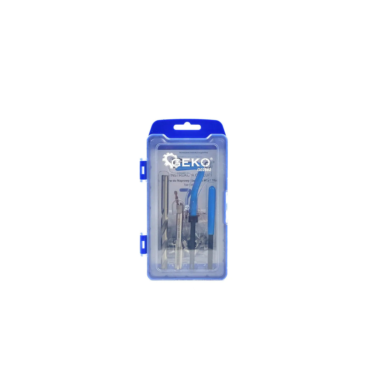 GEKO Draad reparatieset M8x1,25 met 30 spiraal inzetstukken