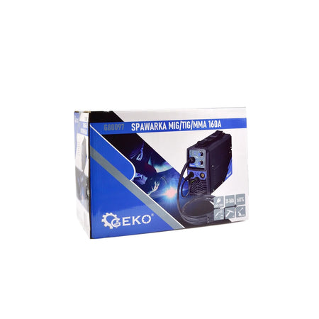 GEKO Lasapparaat voor MIG/TIG/MMA 160 A