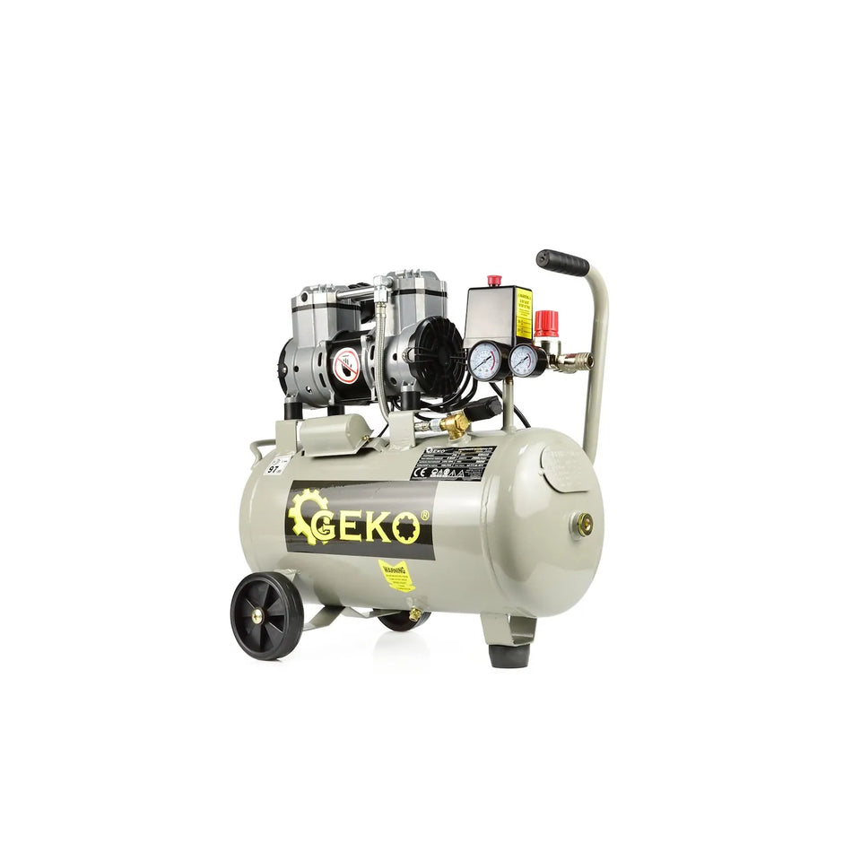 GEKO Olievrije compressor 24 liter 980 W 15,5 kg