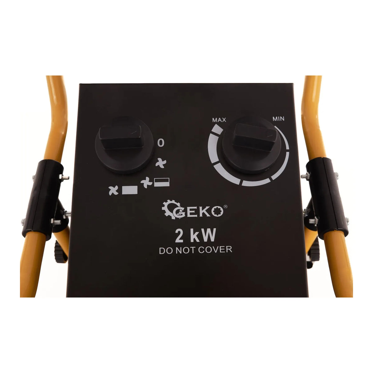 GEKO Elektrische industriële kachel met thermostaat en ventilatorfunctie 2 kW