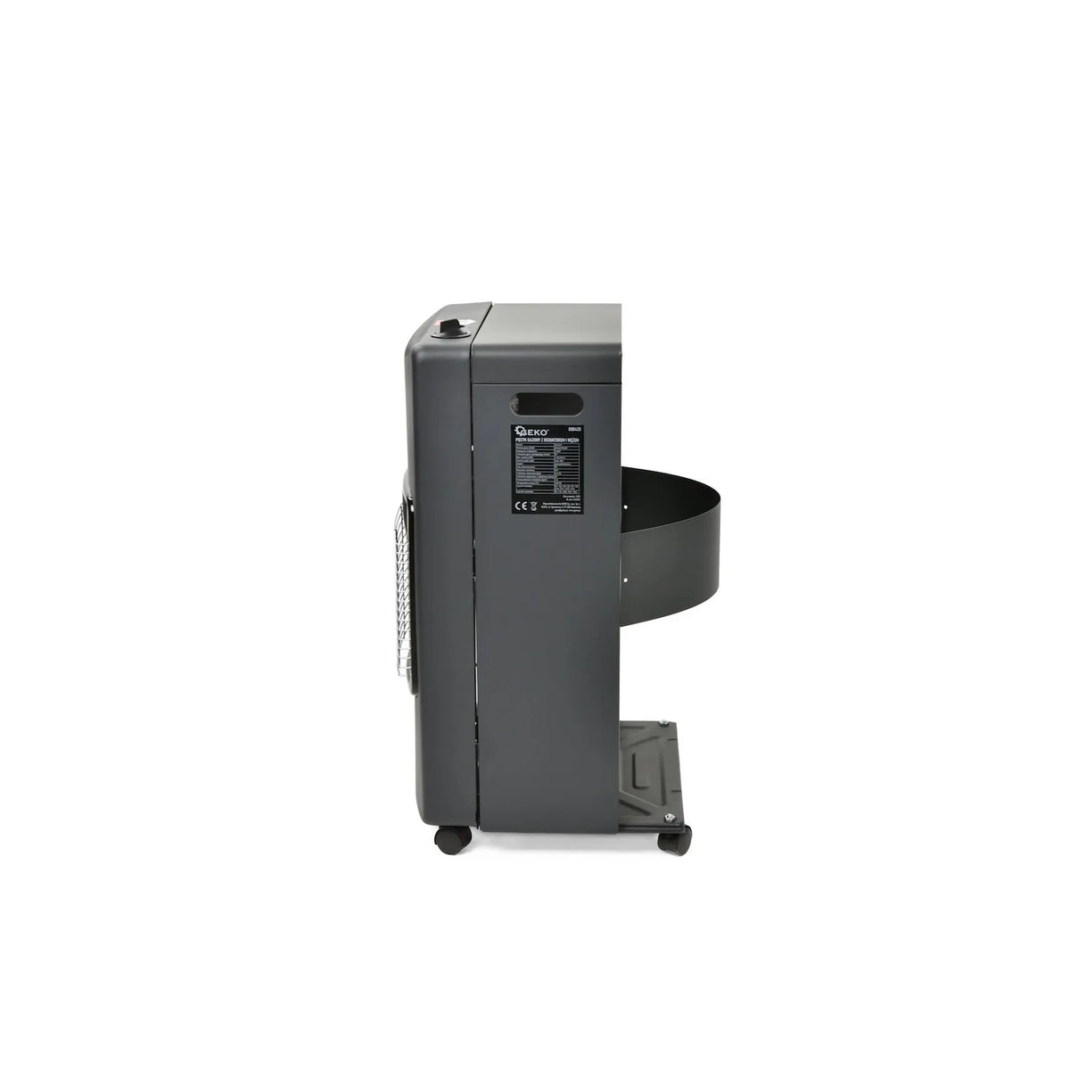 GEKO Indoor gasheater 4,2 kW met reducer en slang