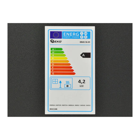 GEKO Indoor gasheater 4,2 kW met reducer en slang