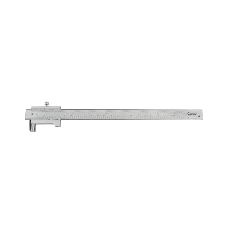 GEKO Markeer schuifmaat 200 mm 0,05 mm nauwkeurig