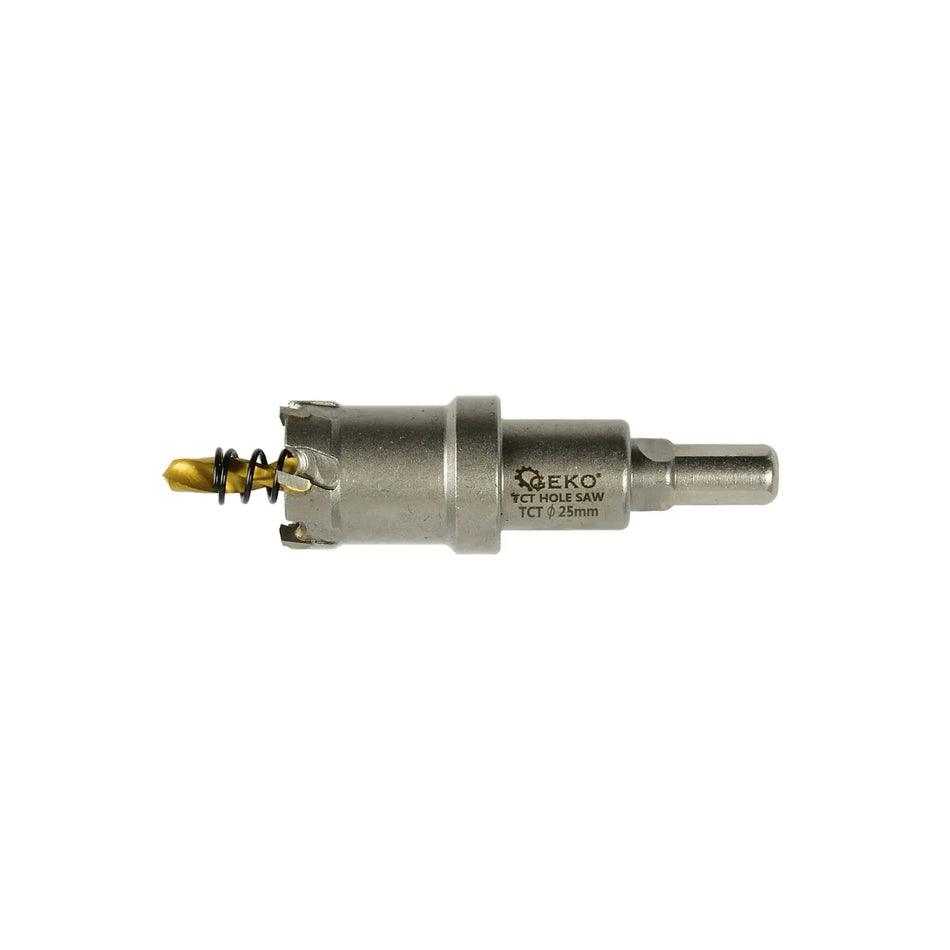 GEKO Gatzaag van carbide 25 mm met titanium boor