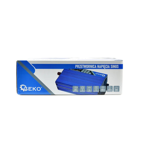 GEKO Zuivere sinus spanningsomvormer 12 V/230 V 1000/2000 W