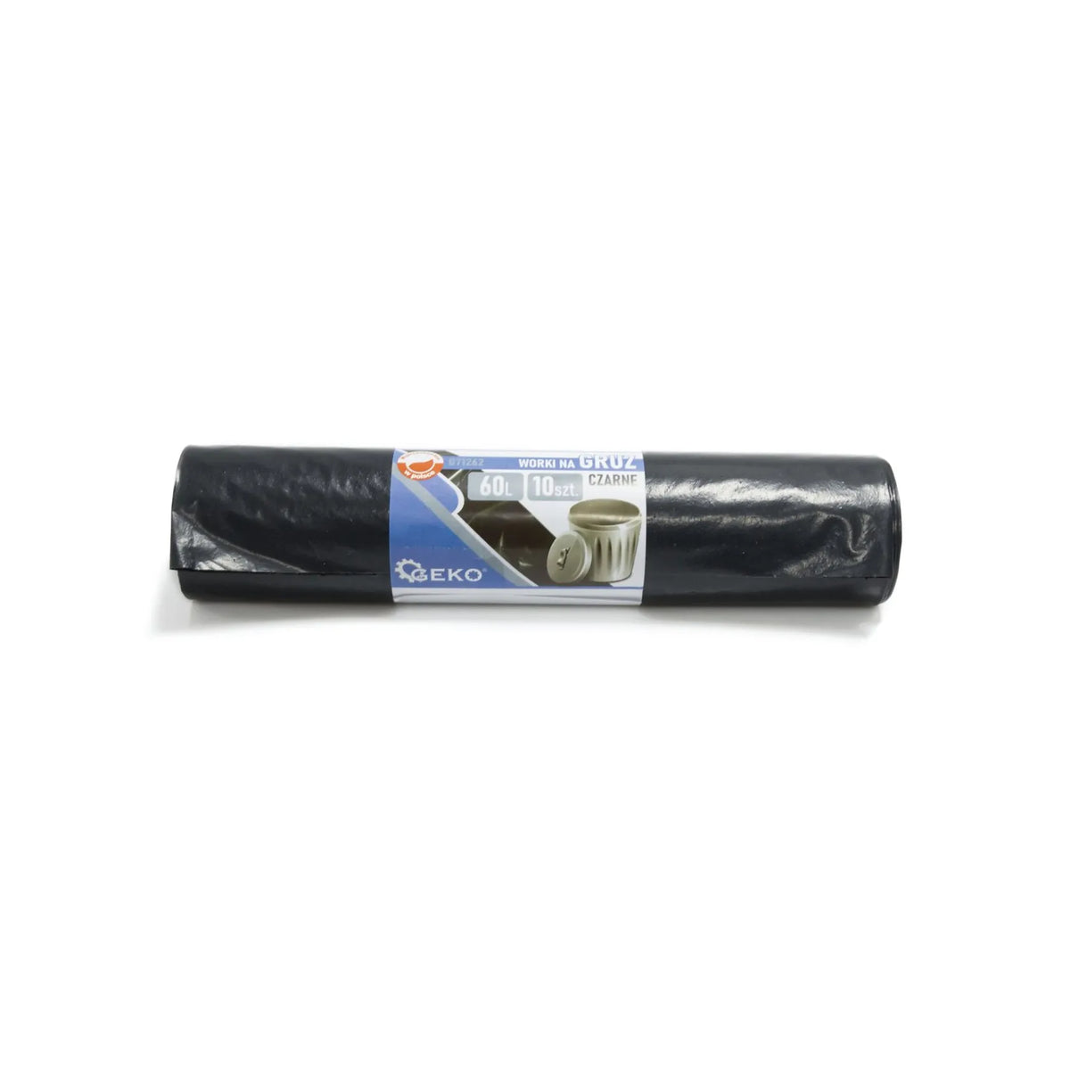 GEKO Puinzakken extra stevig 60 l 10 stuks zwart