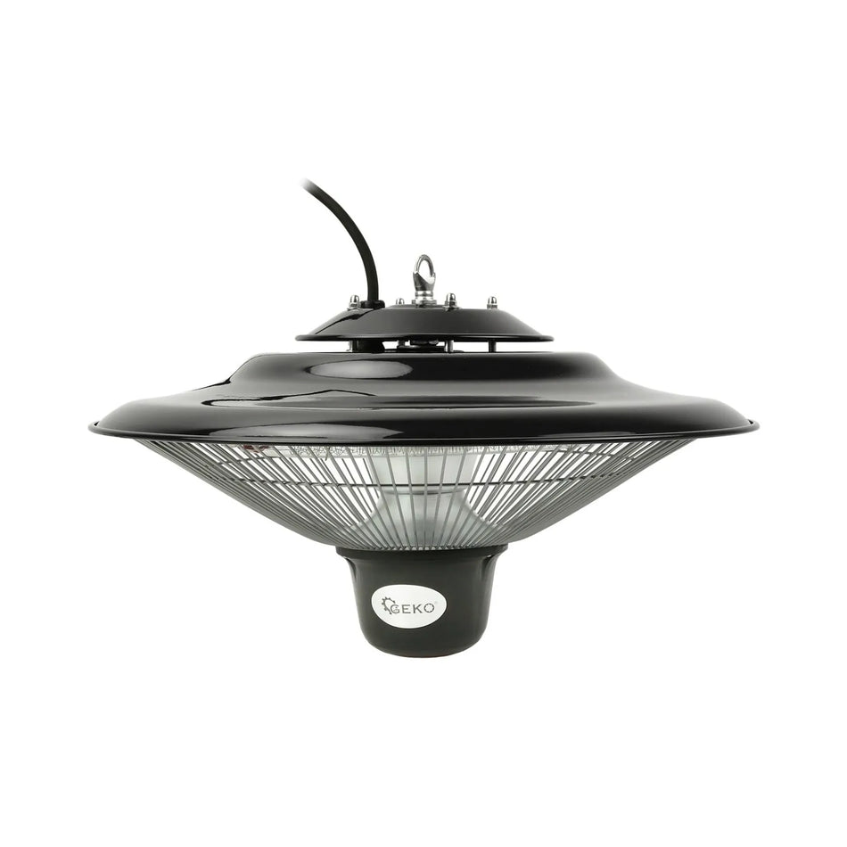GEKO Plafondinfraroodheater met afstandsbediening 1500 W Ø420 mm