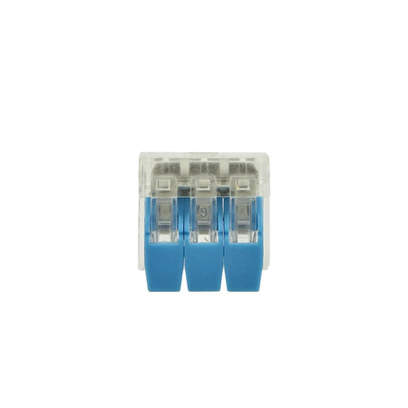 GEKO Elektrische snelkoppeling voor 3 draden 0,2 - 4mm2 set van 10