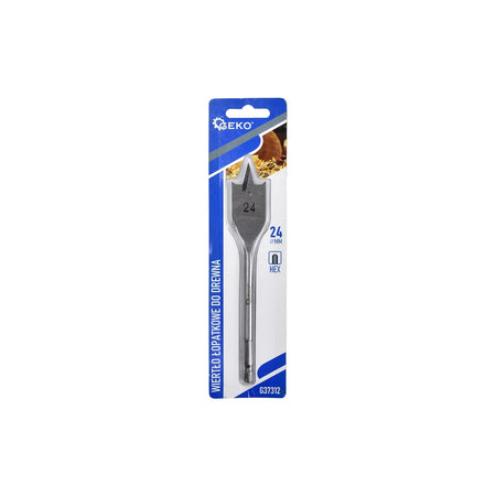 GEKO Spade boorbit voor hout met zeskant 24x152 mm