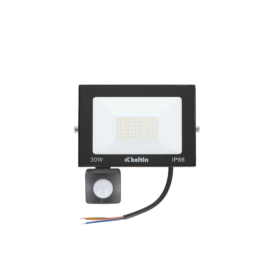 Keltin LED schijnwerper 30 W met bewegingssensor neutraal wit 4500K