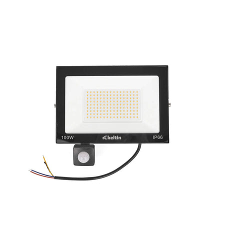 Keltin LED floodlight met bewegingssensor neutraal wit 4500K 100 W
