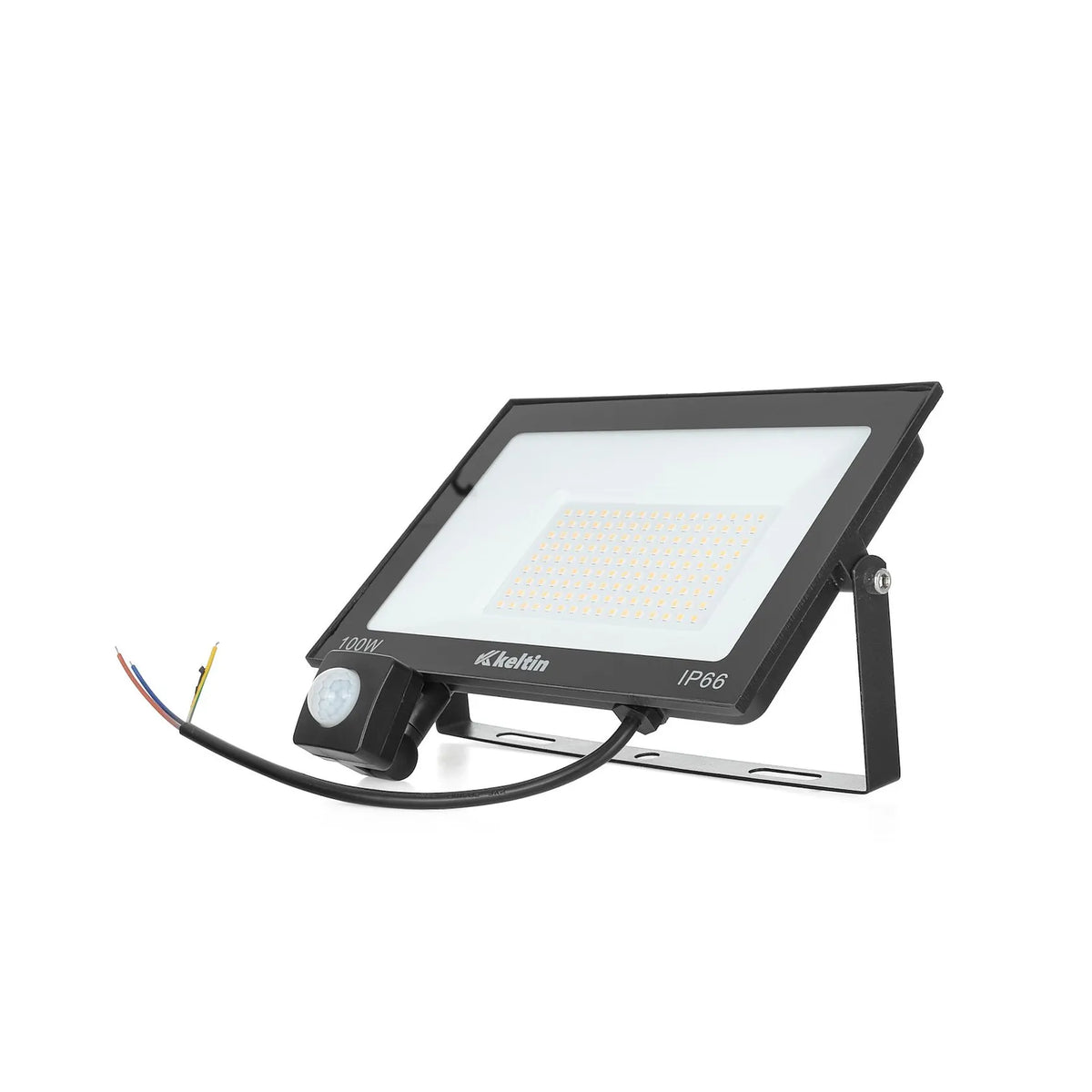 Keltin LED floodlight met bewegingssensor neutraal wit 4500K 100 W