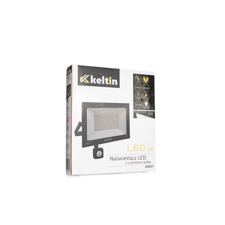 Keltin LED floodlight met bewegingssensor neutraal wit 4500K 100 W