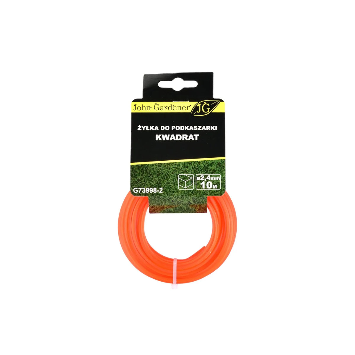 GEKO Nylon lijn met vierkante doorsnede 2,4mmx10 m