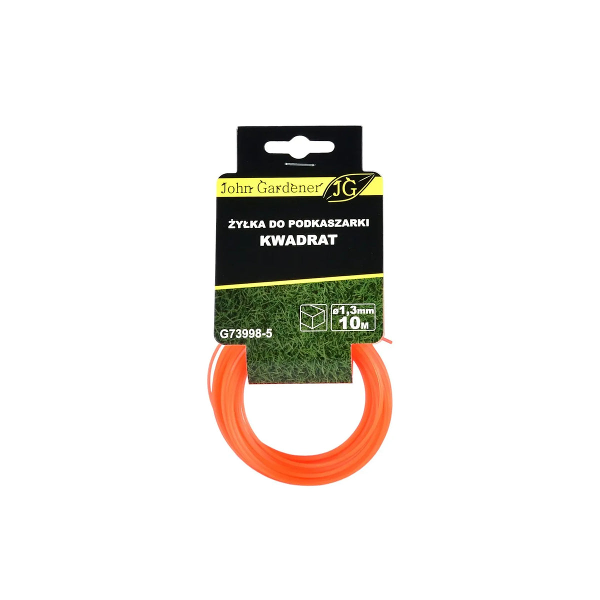 GEKO Nylon lijn met vierkante doorsnede 1,3mmx10 m