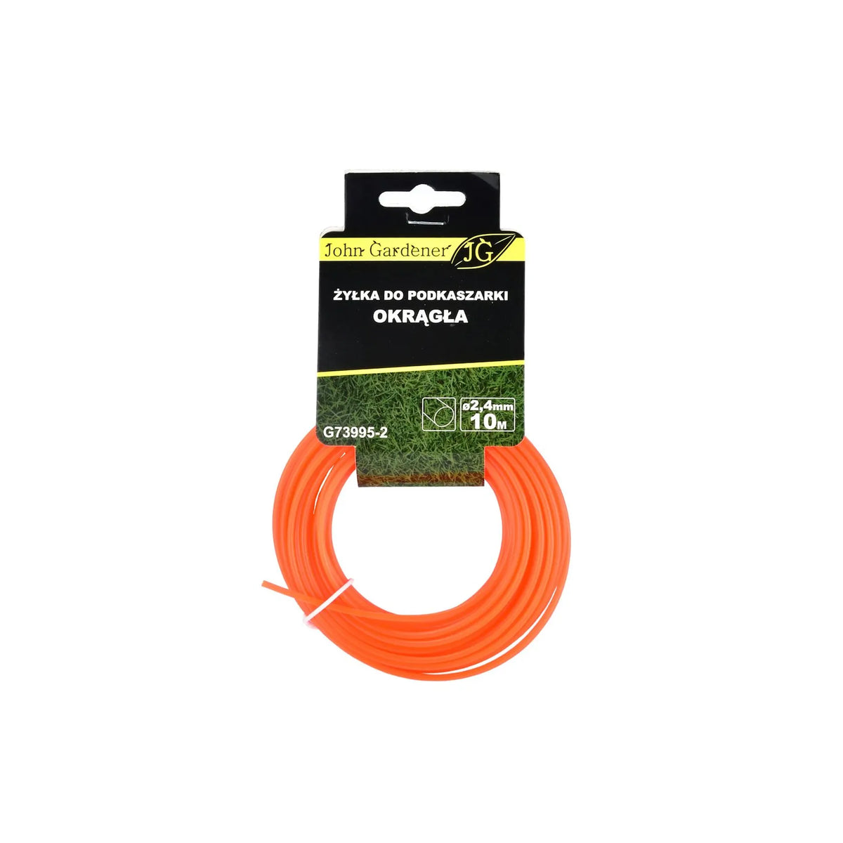 GEKO Nylon lijn voor bosmaaier rond 2,4mmx10 m