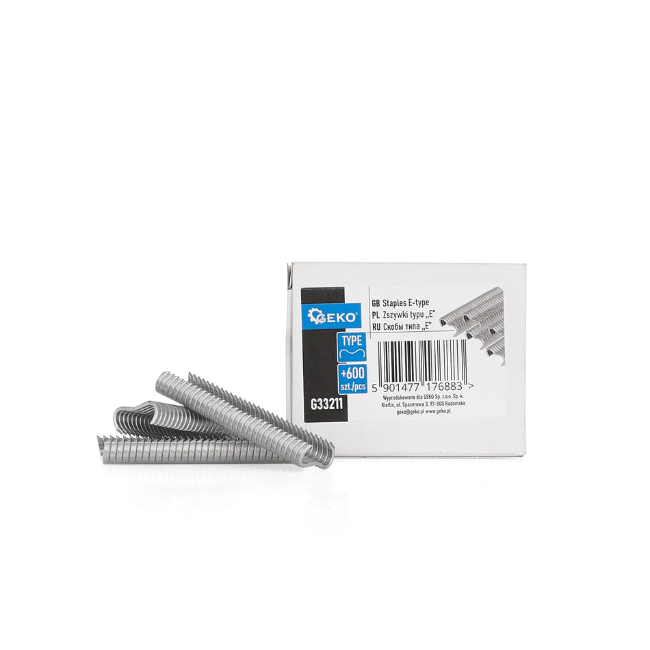 GEKO 600 stuks nieten E type
