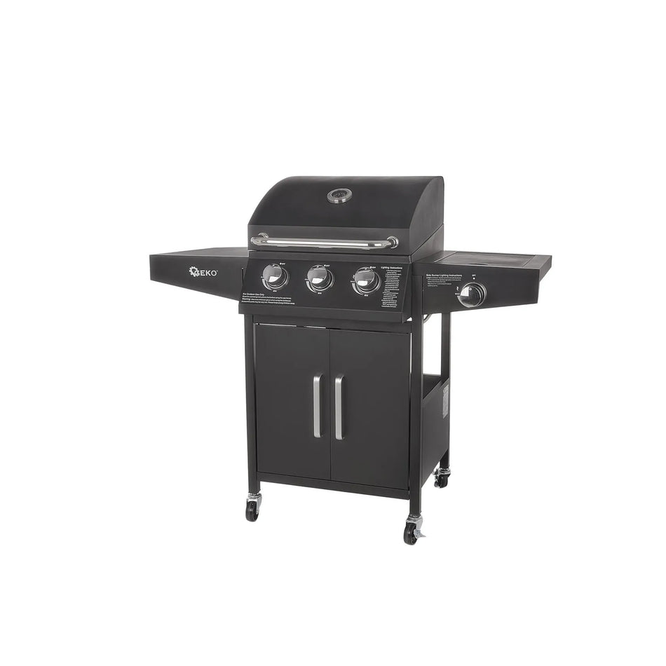 GEKO Gasbarbecue met 4 branders (3+1) 13,5 kW