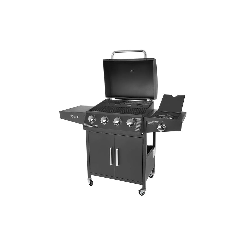 GEKO Gasbarbecue met 5 branders (4+1) 15 kW