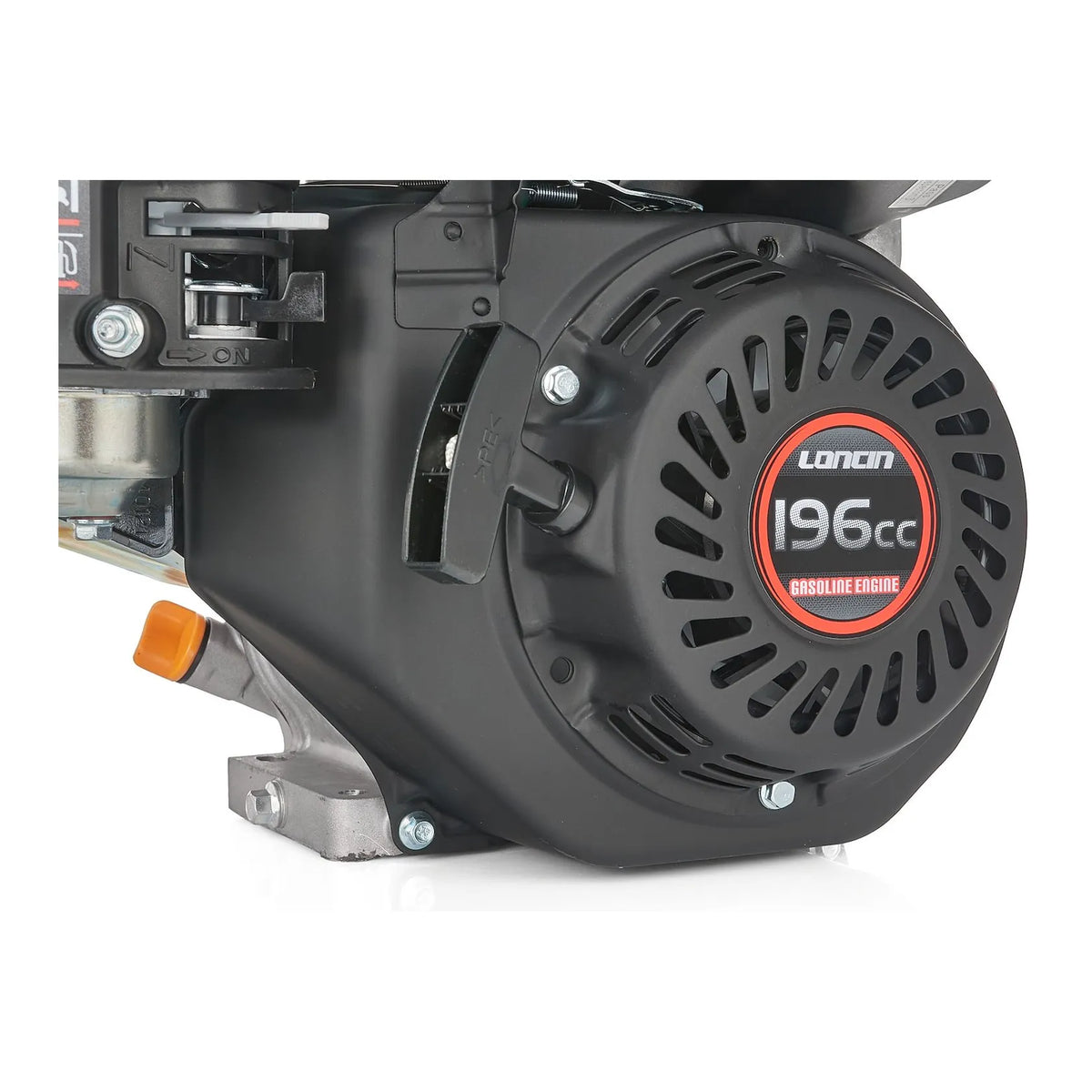 GEKO Benzinemotor Loncin 196 cc 6,5 PK met 20 mm as EURO 5
