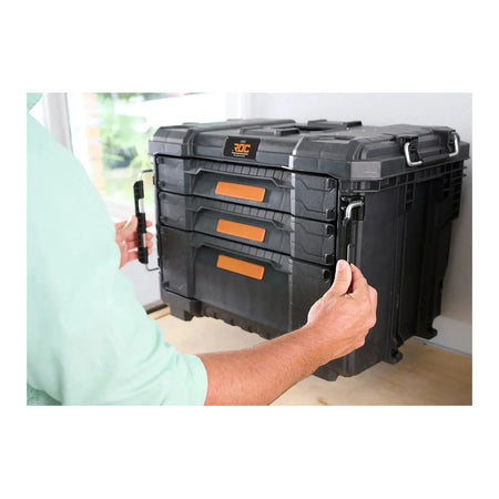 KETER gereedschapskoffer 3-Lades XL ROC PRO Gear 2.0