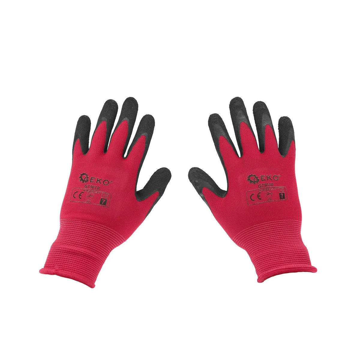 GEKO Gecoate beschermhandschoenen maat 7 – roze