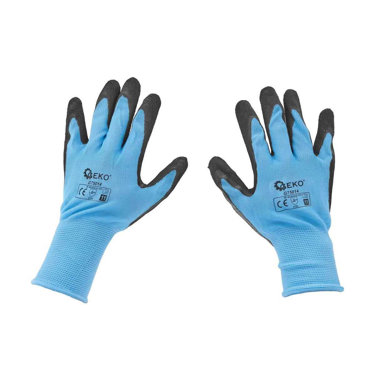 GEKO Werkhandschoenen gecoat maat 11 blauw