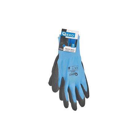 GEKO Werkhandschoenen gecoat maat 11 blauw